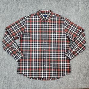 Ralph Lauren Shirt Mens XL Madras Plaid Classic Fit Long Sleeve Button Down